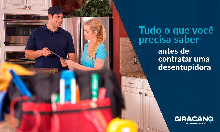 Contratar desentupidora