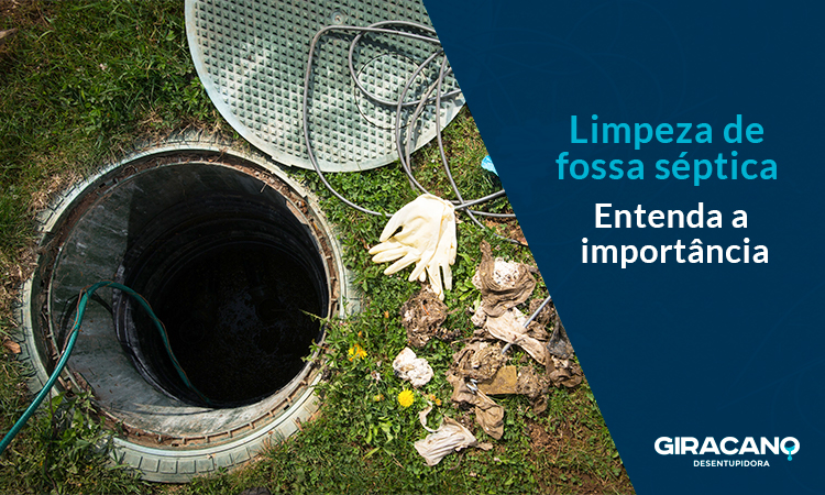 Limpeza de fossa séptica