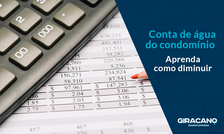 Como diminuir a conta de água